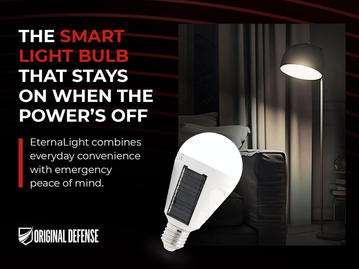 Emergency Battery & Solar Light Bulb