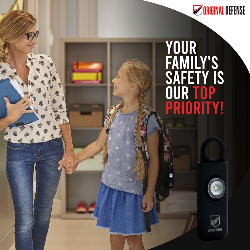 Personal Self Defense Siren Safety Alarm