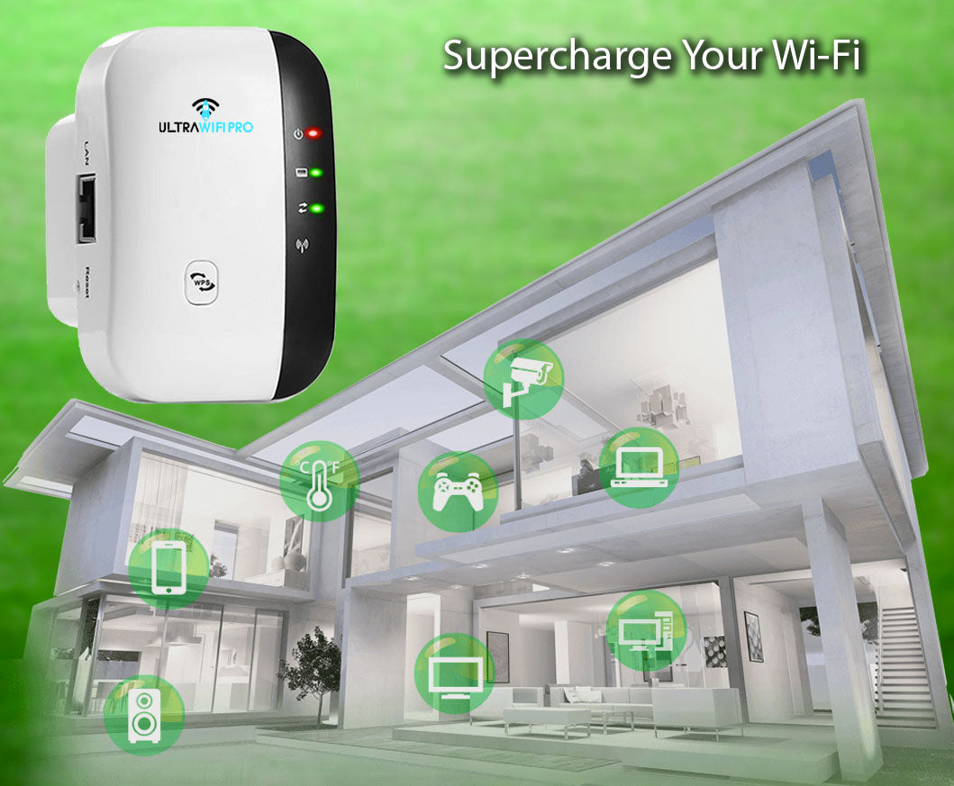 Home Wi-Fi Range & Speed Extender
