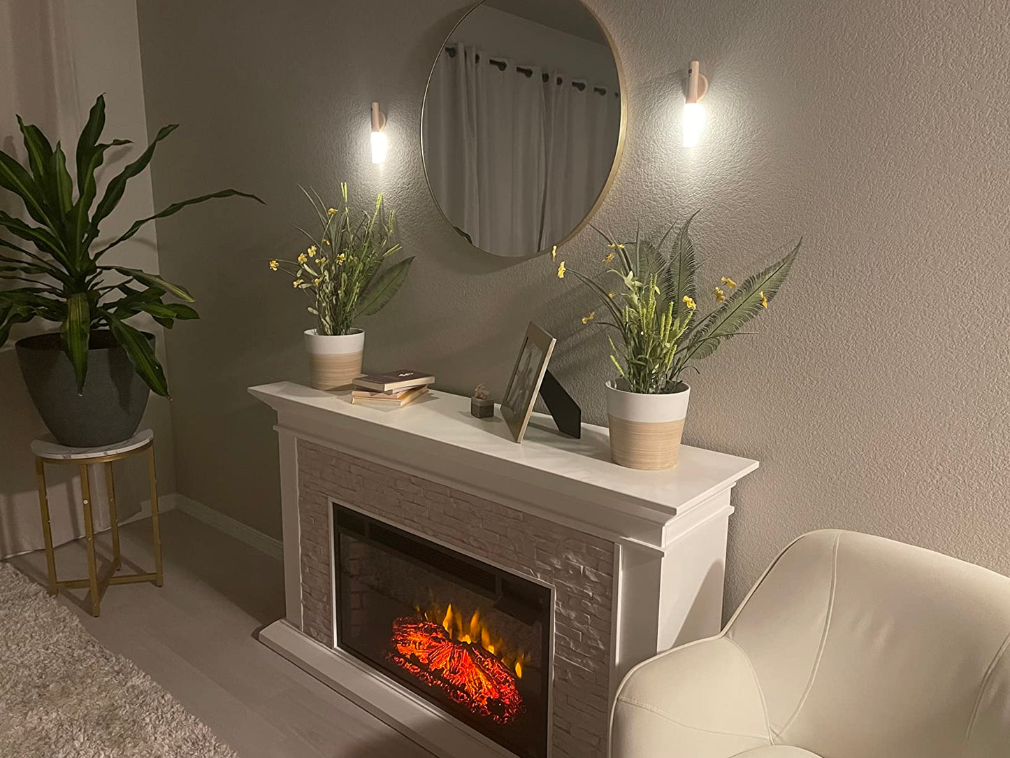 LumeeLight Instant Style-Enhancing LED Wall Sconce