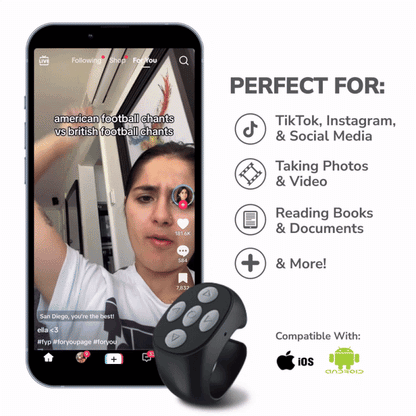 Scroll Genie Hands-Free Scrolling & Photography