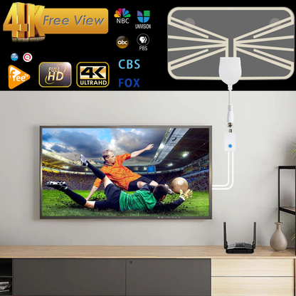 Clear Signal - The Ultimate 4K Long Range Digital TV Antenna!