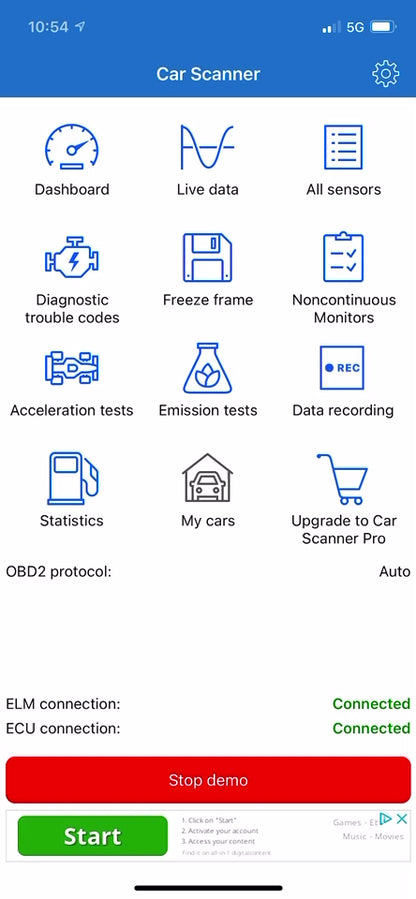 Car Diagnostics OBD2 Reading EcoFix
